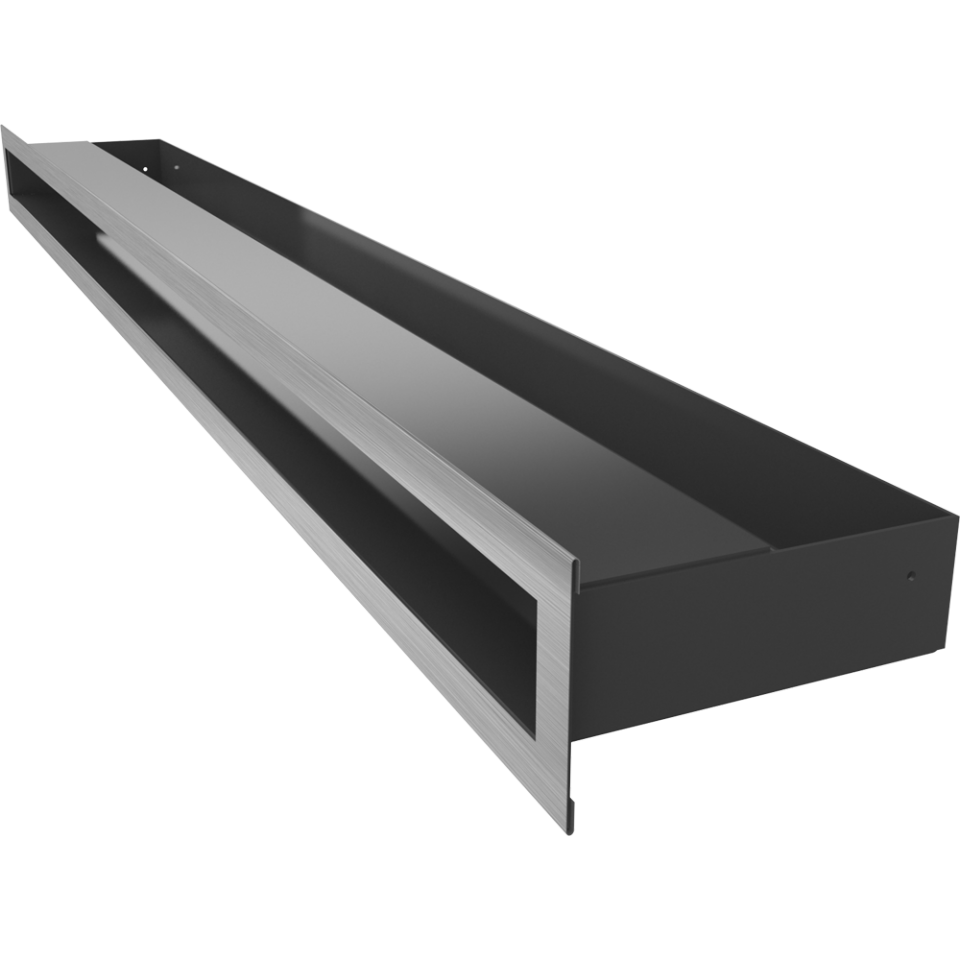 Kratki Lüftungsgitter | 60x1000x98mm | geschliffen | LUFT/6/100/SZ