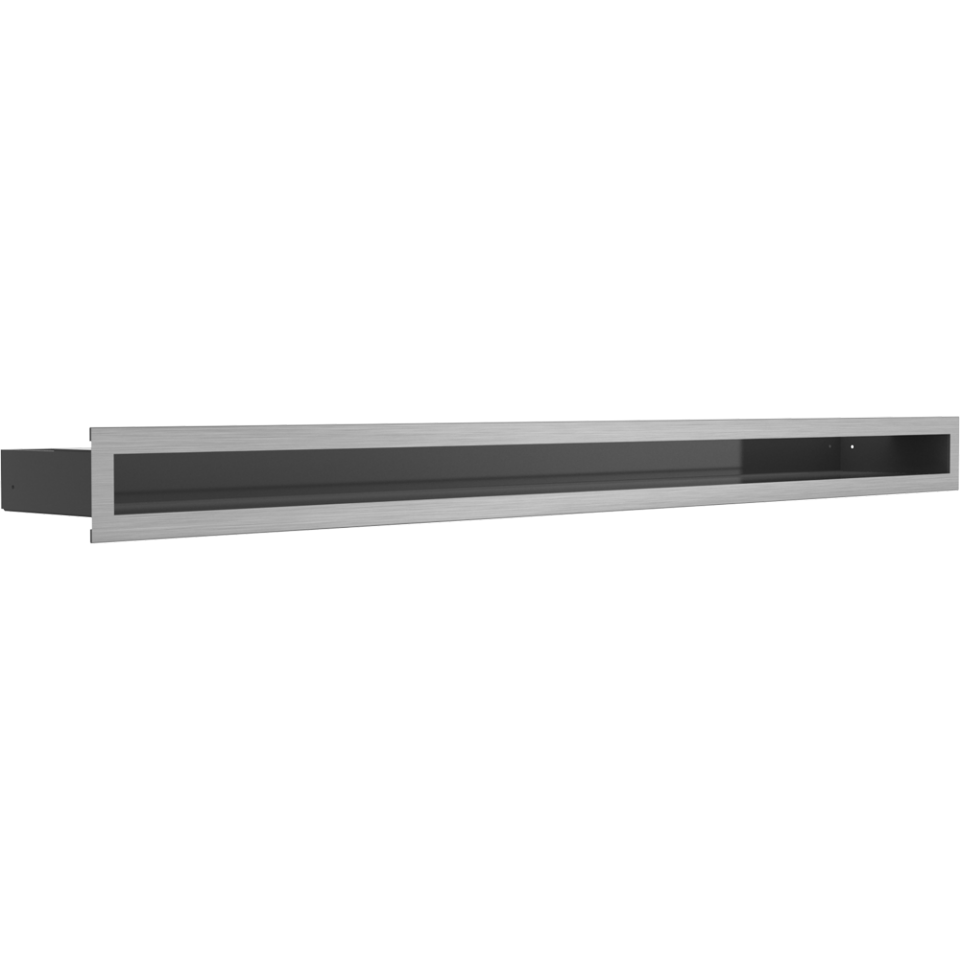 Kratki Lüftungsgitter | 60x1000x80mm | geschliffen | LUFT/6/100/SZ/SF