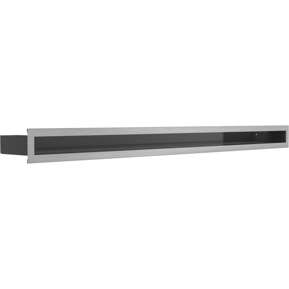 Kratki Lüftungsgitter | 60x1000x80mm | geschliffen | LUFT/6/100/SZ/SF