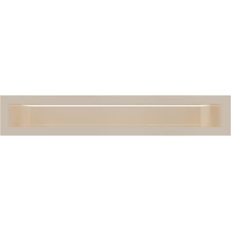 Kratki Lüftungsgitter | 60x400x98mm | creme | LUFT/6/40/K 