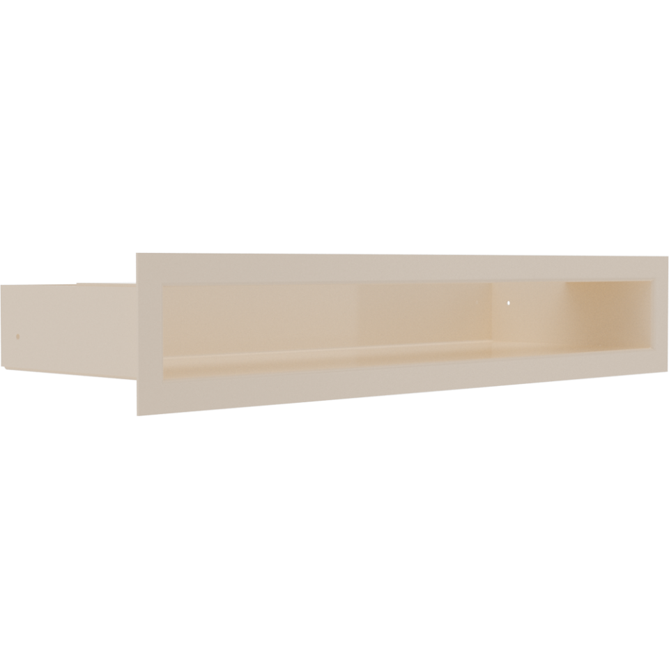 Kratki Lüftungsgitter | 60x400x98mm | creme | LUFT/6/40/K 