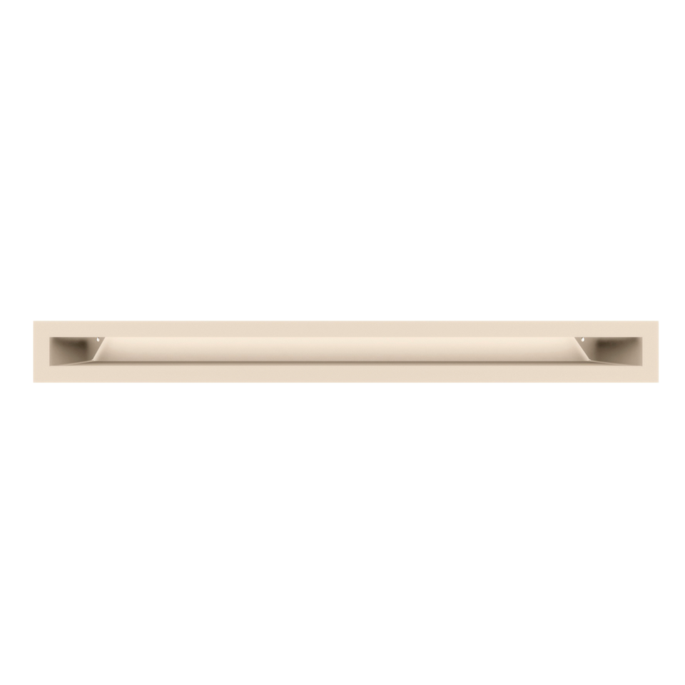 Kratki Lüftungsgitter 45S | 60x600x96,5 mm | creme