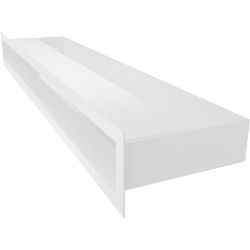 Kratki Lüftungsgitter | 60x600x98mm | weiß | LUFT/6/60/B/SF