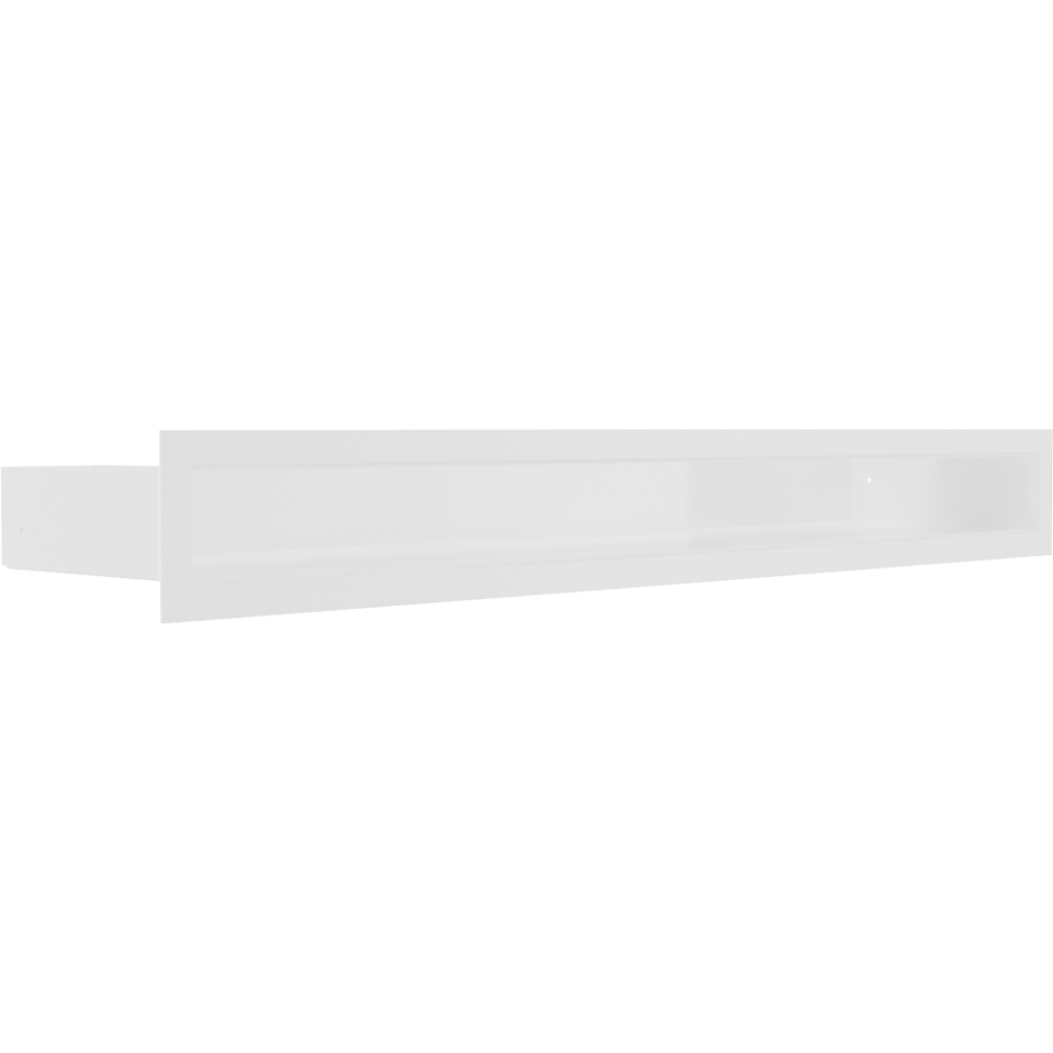Kratki Lüftungsgitter | 60x600x98mm | weiß | LUFT/6/60/B