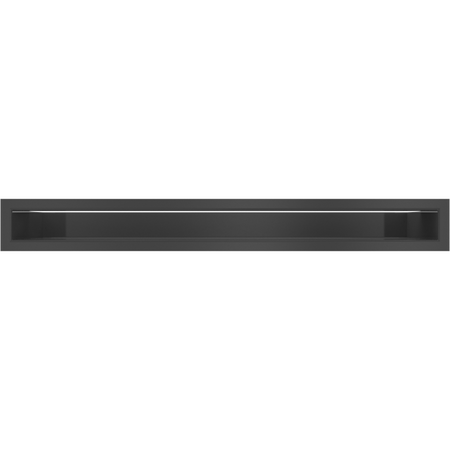 Kratki Lüftungsgitter | 60x600x98mm | schwarz | LUFT/6/60/C