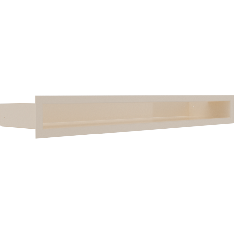 Kratki Lüftungsgitter | 60x600x80mm | creme | LUFT/6/60/K/SF