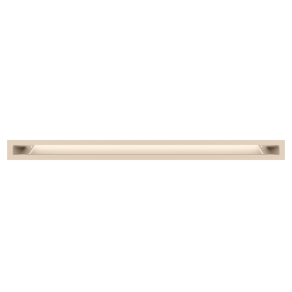 Kratki Lüftungsgitter 45S | 60x800x96,5 mm | creme 