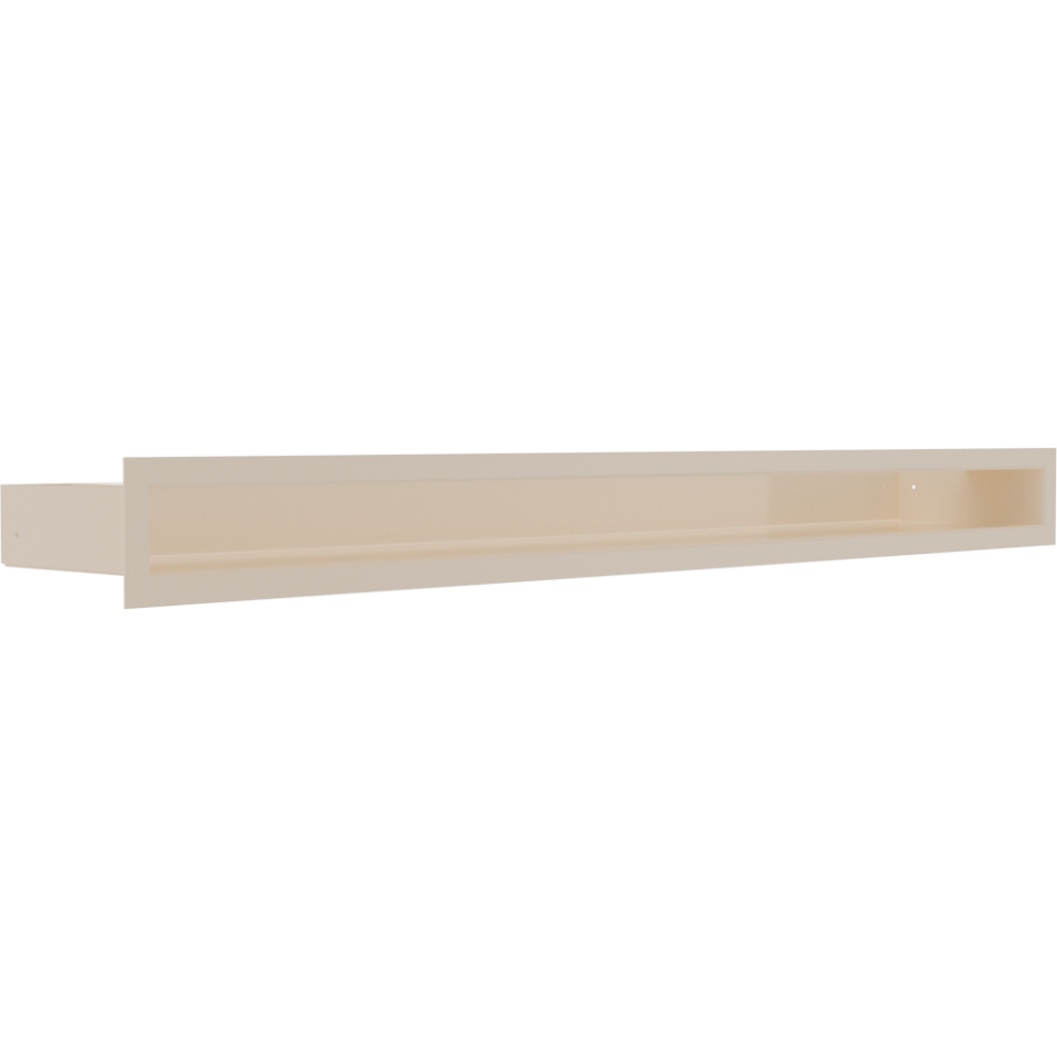 Kratki Lüftungsgitter | 60x800x98mm | creme | LUFT/6/80/K 