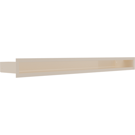 Kratki Lüftungsgitter | 60x800x98mm | creme | LUFT/6/80/K 