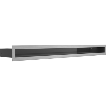 Kratki Lüftungsgitter | 60x800x80mm | geschliffen | LUFT/6/80/SZ/SF