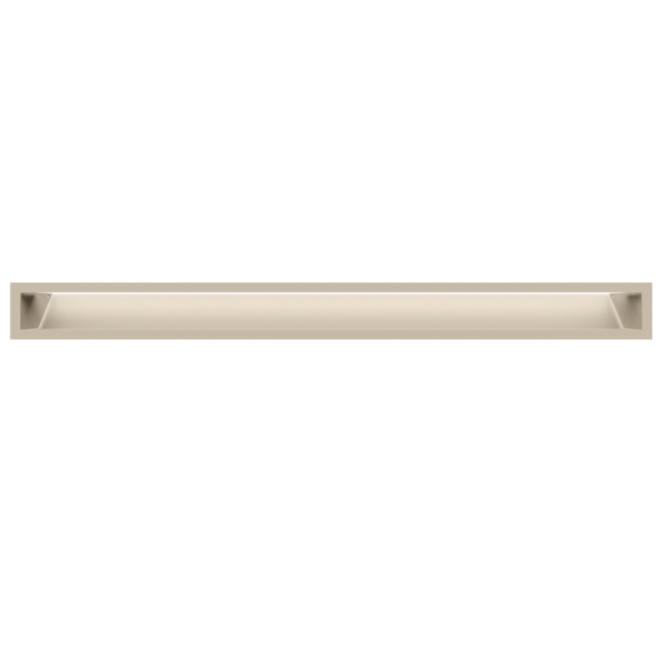 Kratki Lüftungsgitter 45S | 90x1000x126,5 mm | creme