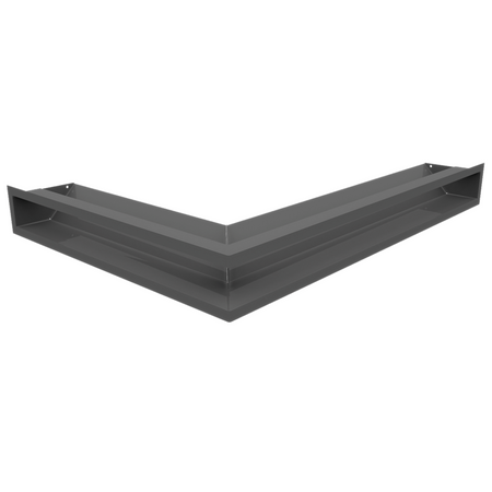 Kratki Eckluftleiste - LUFT/NP/90/45S/G - graphit