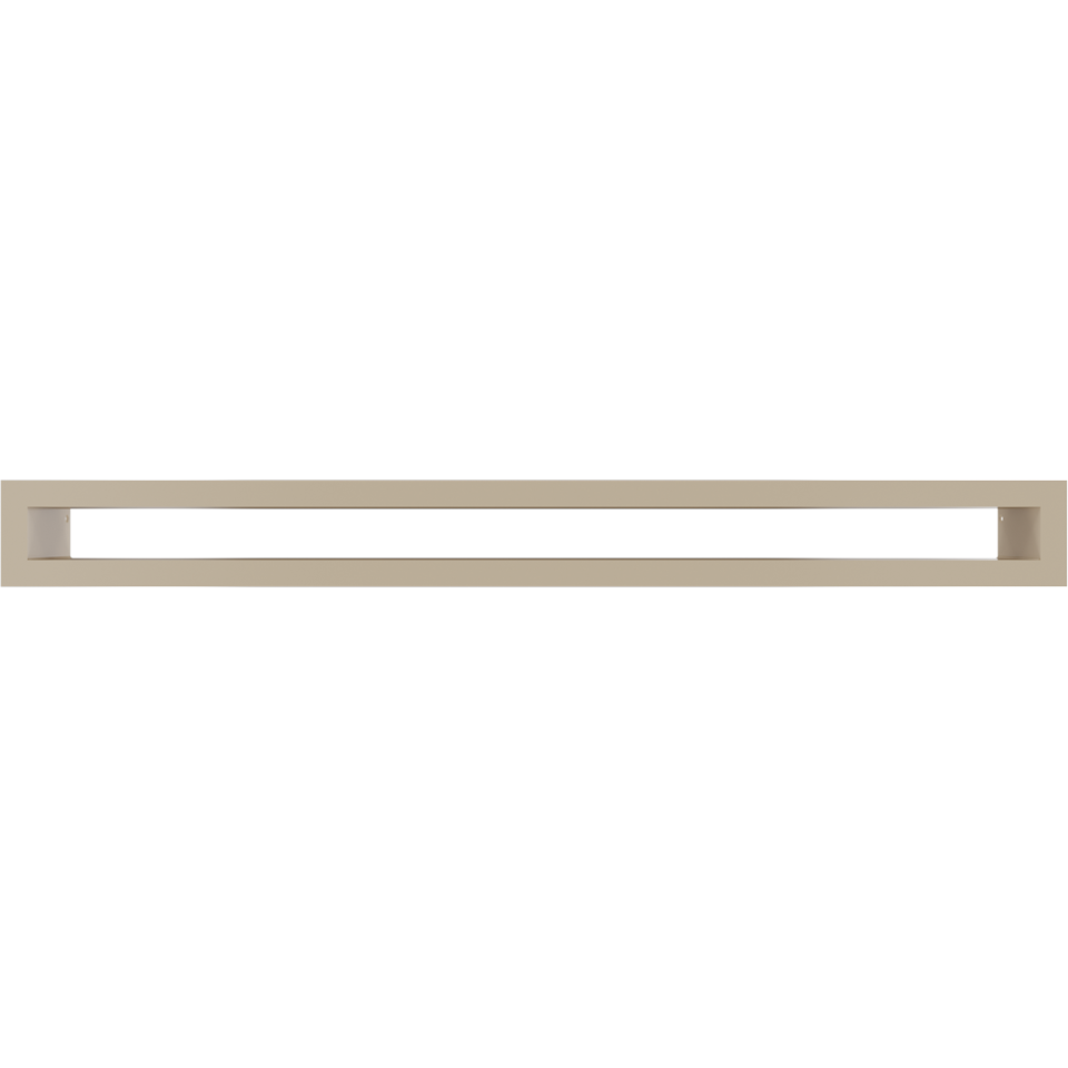 Kratki Luftleiste, Tunnel Luftschlitz | 60x600x71 mm | creme