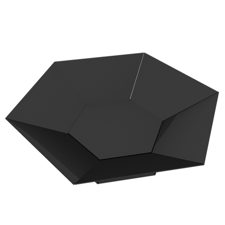Kratki Feuerschale 6-eckig | 695x602x180 mm | Stahl | FIRE/GOBLET