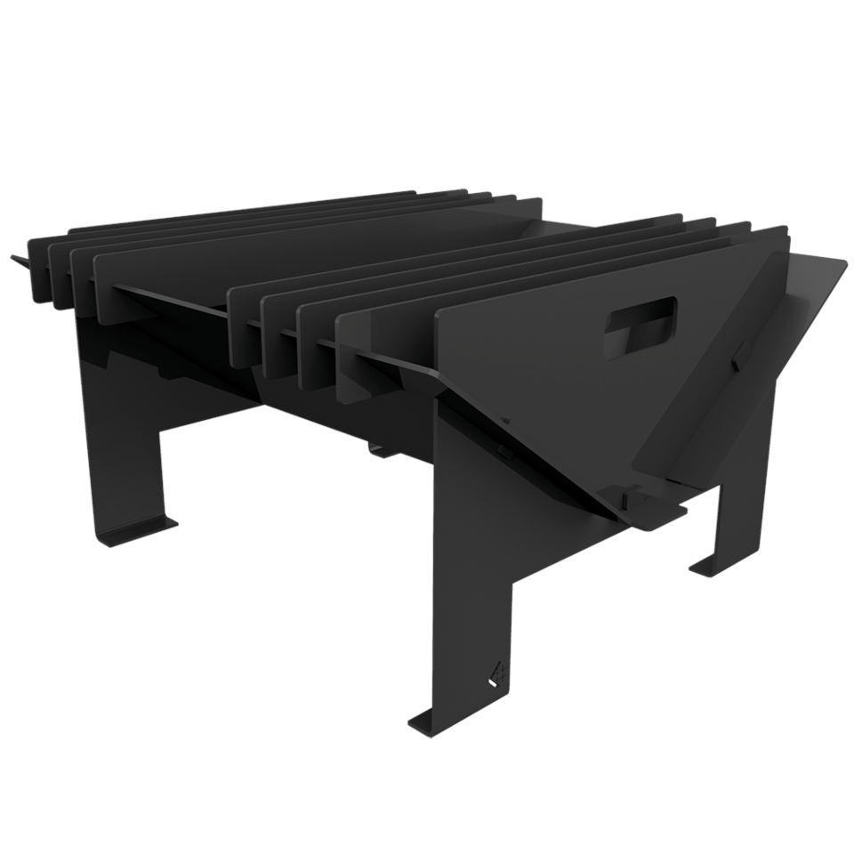 Kratki Feuerschale Gamela | 580x580x325 mm | Stahl | FIRE/GAMELA ➔ Klimaworld.com