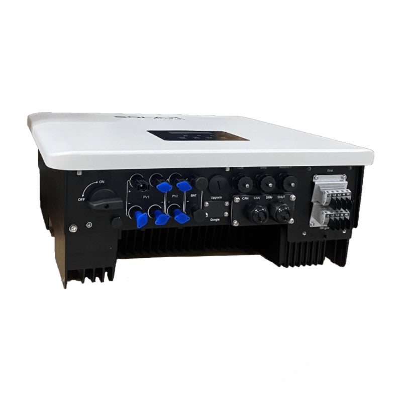 Solax X3 HYBRID 6.0-D G4.2 | Hybrid Wechselrichter | 10 kW DC-Leistung | Anschlüsse