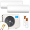 MIDEA | Klima-Set XTREME SAVE PRO | 2,6 kW + 7,0 kW | Quick-Connect