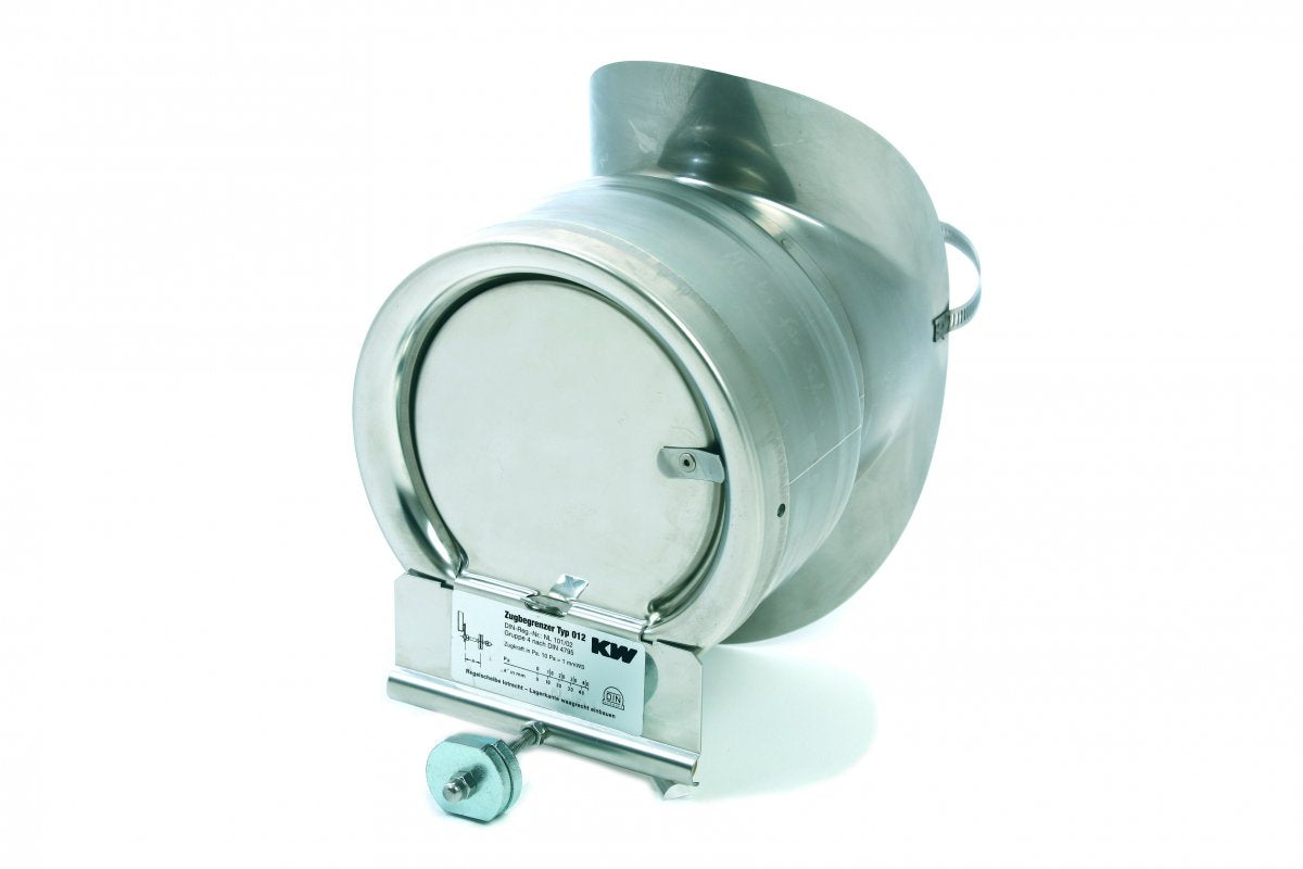 Kutzner+Weber Zugbegrenzer Z012-E SA 130 aus Edelstahl | klimaworld.com