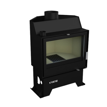 KRETZ | Kamineinsatz Z103 | gerade Scheibe | 10 kW