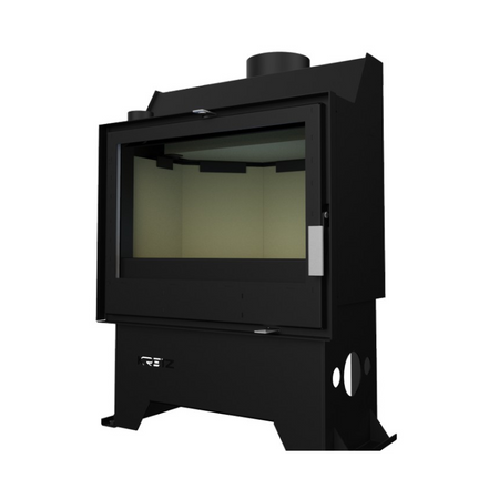 KRETZ | Kamineinsatz Z103 | gerade Scheibe | 10 kW