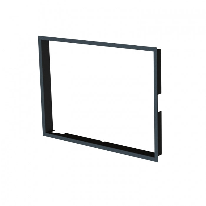 EINBAURAHMEN 1X90° SCHWARZ 60mm BEF FEEL |INKLUSIVE|