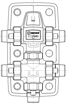 ESBE Zirkulationsset mit Thermostatmischer | VTR300
