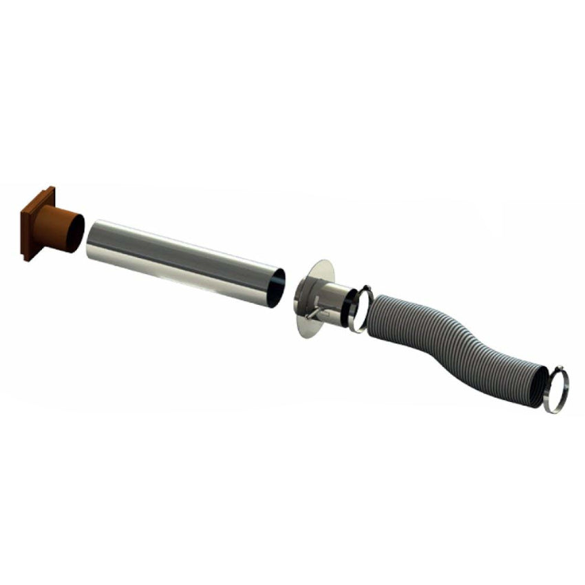 Zuluftsystem EW Airsystem ''braun'' 125mm