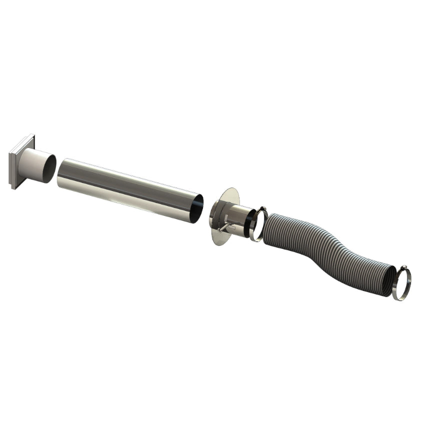 Zuluftsystem EW Airsystem ''Weiß'' 100mm