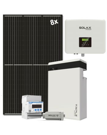 Solax Hybrid Solaranlage 3 kW + T-BAT H5.8 Stromspeicher | kompl. Set