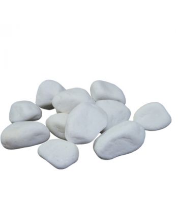 Kratki dekorative Steine weiß für Biokamin | 1 kg | DECO/KAMYKI