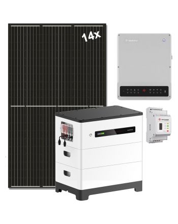 Hybrid Photovoltaikanlage 5,3 kW + 2x 3,3 kWh Solarspeicher