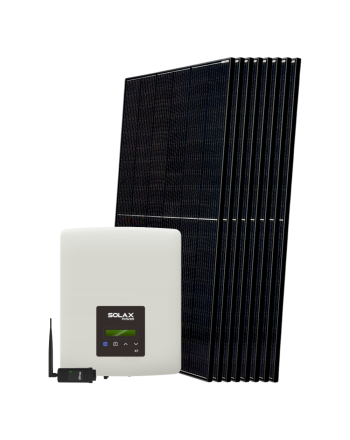 Solax Solaranlage 3 kW | kompl. Set | 8x 380 W Solarmodule | 1 Ph.