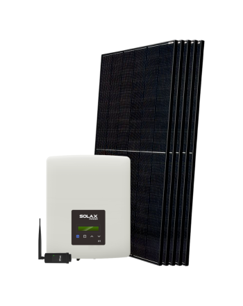 Solax Solaranlage 1,9 kW | kompl. Set | 5x 380 W Solarmodule | 1 Ph.
