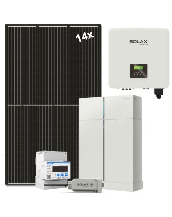 Solax Hybrid Solaranlage 5,3 kW + T-BAT H6 Stromspeicher | kompl. Set