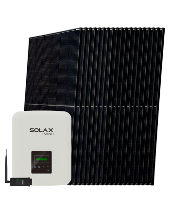 Solax Solaranlage 7,6 kW | kompl. Set | 20x 380 W Solarmodule | 3 Ph.