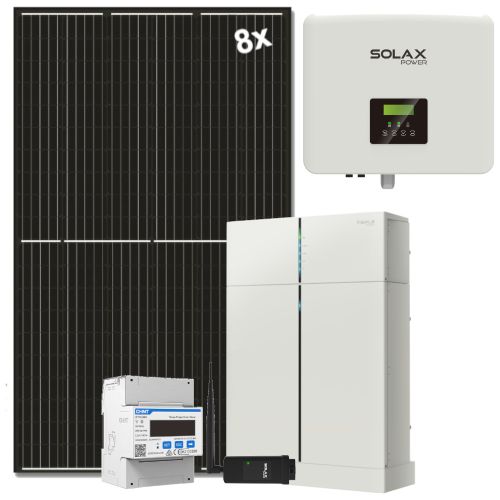 Solax Hybrid Solaranlage 3 kW + T-BAT H3 Stromspeicher | kompl. Set