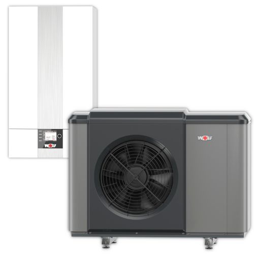 WOLF | Luft/Wasser-Wärmepumpe CHA-07 mit E-Heizelement | BAFA