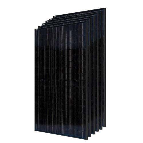 6x Hanover Halbzellen Solarmodule | monokristallin | 345 Watt