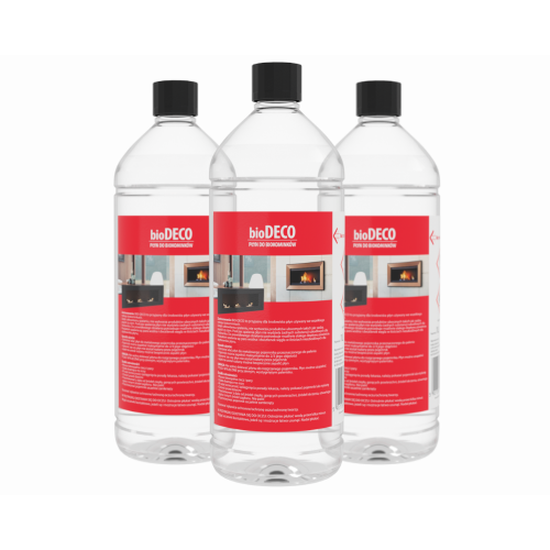 Kratki Bioethanol neutral | 3x1 Liter | BIO-DECO