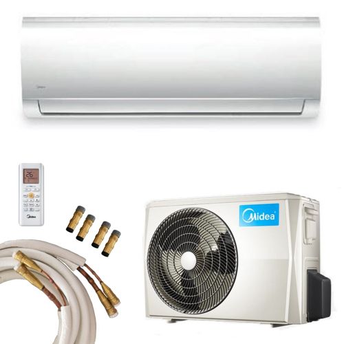 Midea Klimaanlage BLANC PRO 27 Inverter mit 2,6kW und Quick-Connect