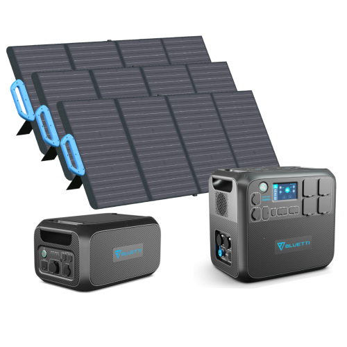Solargenerator | AC200MAX | inkl. faltbares Solarpanel | 2200W | 2048Wh