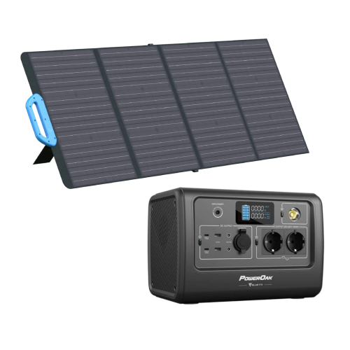Solargenerator | EB70 | inkl. faltbares Solarpanel | 1000W | 716 Wh