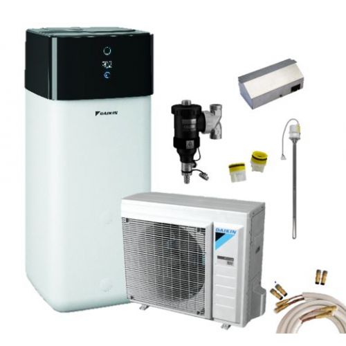 Daikin Luft-Wasser-Wärmepumpen Set | Altherma 3 R | 6 kW + 500 Liter
