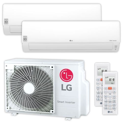 LG | Klimaanlagen-Set DELUXE | 2,5 kW + 2,5 kW