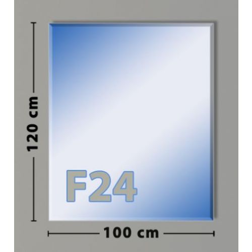Rechteck F24 Funkenschutzplatte aus Sicherheitsglas