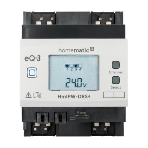 Homematic IP Wired Schaltaktor - 4-fach | eQ-3 | HmIPW-DRS4 ➔ www.klimaworld.com