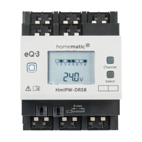 Homematic IP Wired Schaltaktor - 8-fach | eQ-3 | HmIPW-DRS8  ➔ www.klimaworld.com