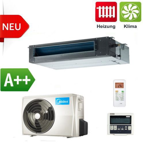 Klimaanlage Kanalgerät Duct A++ Midea Monosplit Inverter System 8,8kW