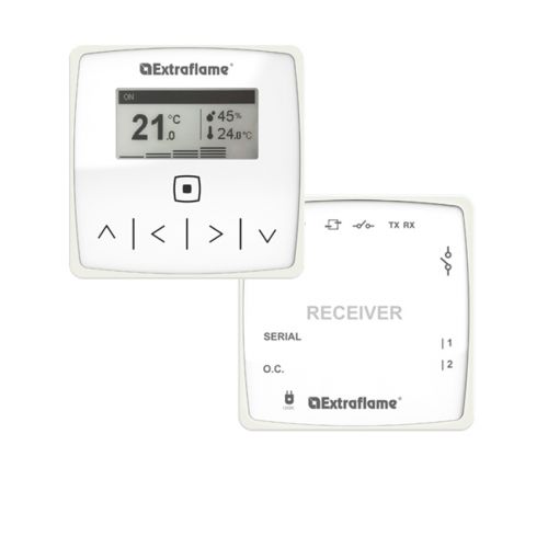Kit Thermostat Wireless mit Empfangsgerät für Extraflame Pelletöfen