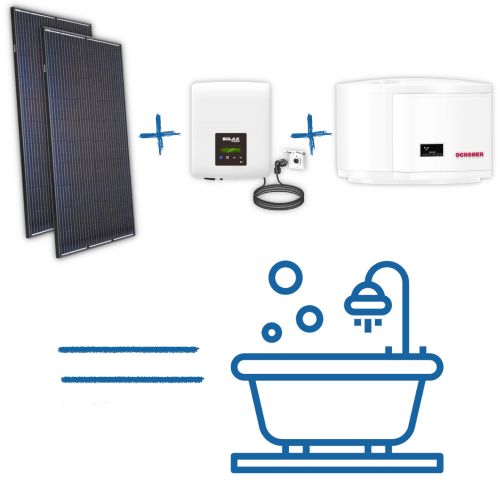 Solax Minisolar 600 Watt + Wärmepumpe | autarke Brauchwassererwärmung